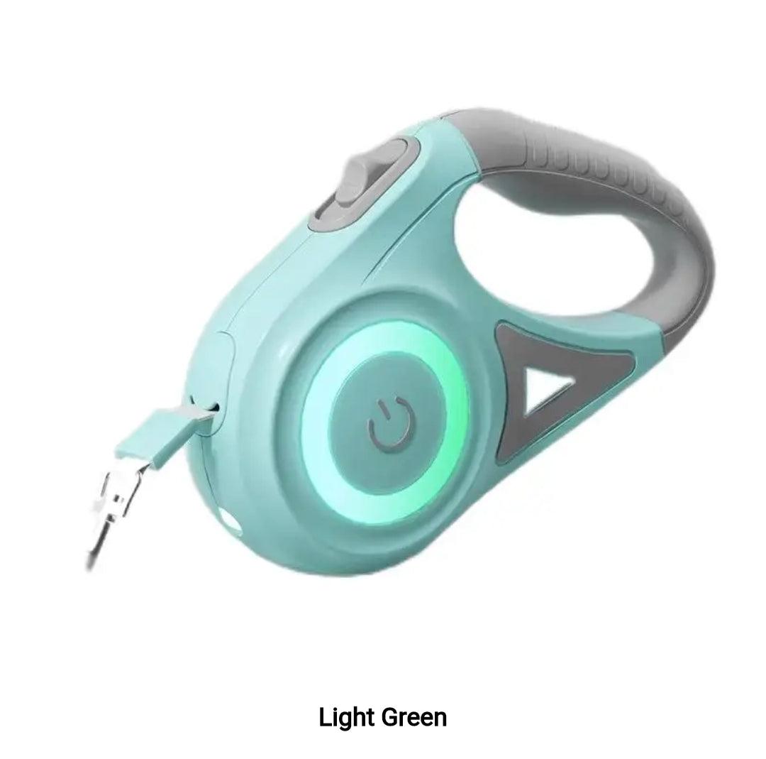 Automatic Retractable Dog Lead Touch Light