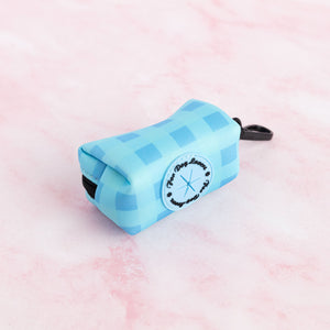 Dog Poo Bag & Treat Holder - Blue Skies