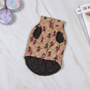 Dreams Of Mickey Designer Dog Vest Jacket