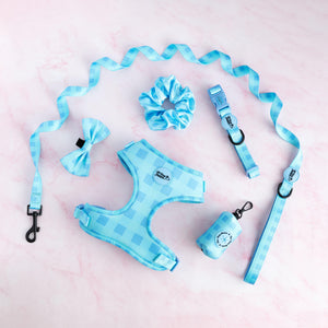 Human Accessory Hair Scrunchie - Blue Skies