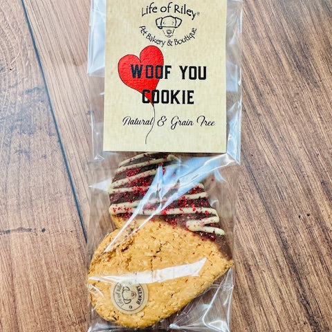 Woof You Doggy Cookie