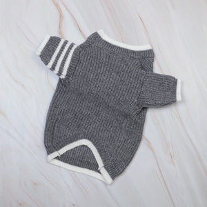 Le Petit Chien Cable Knit Dog Sweater