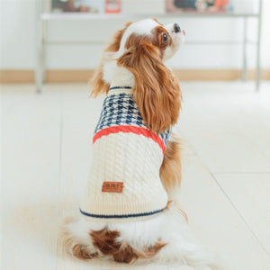 Oxford Style Dog Sweater