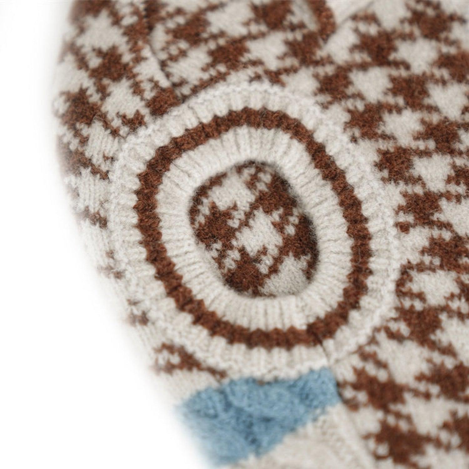 Oxford Style Dog Sweater