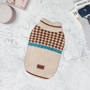 Oxford Style Dog Sweater