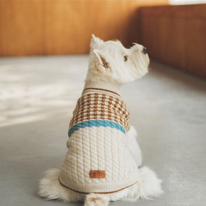 Oxford Style Dog Sweater