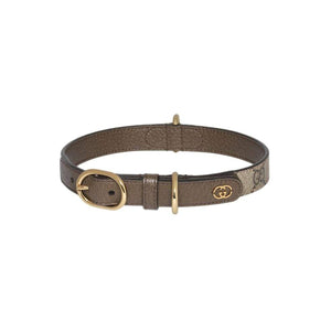 Pawcci Designer Leather Dog Harness, Collar and Leash