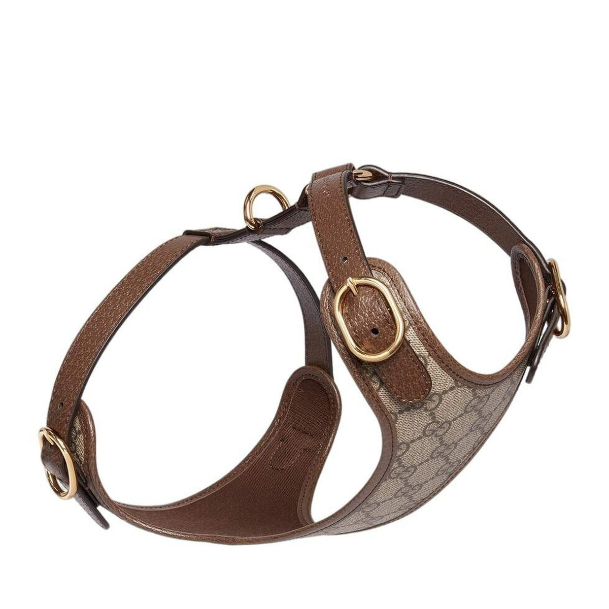 Pawcci Designer Leather Dog Harness, Collar and Leash