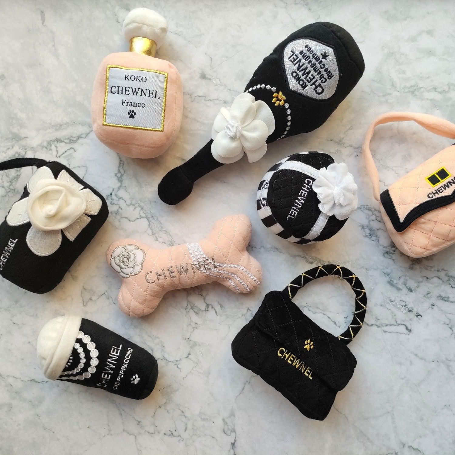 Plush Dog Toy Chewnel Purse