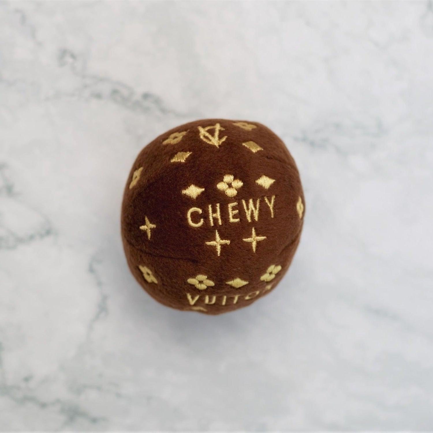 Plush Dog Toy Chewy Ball