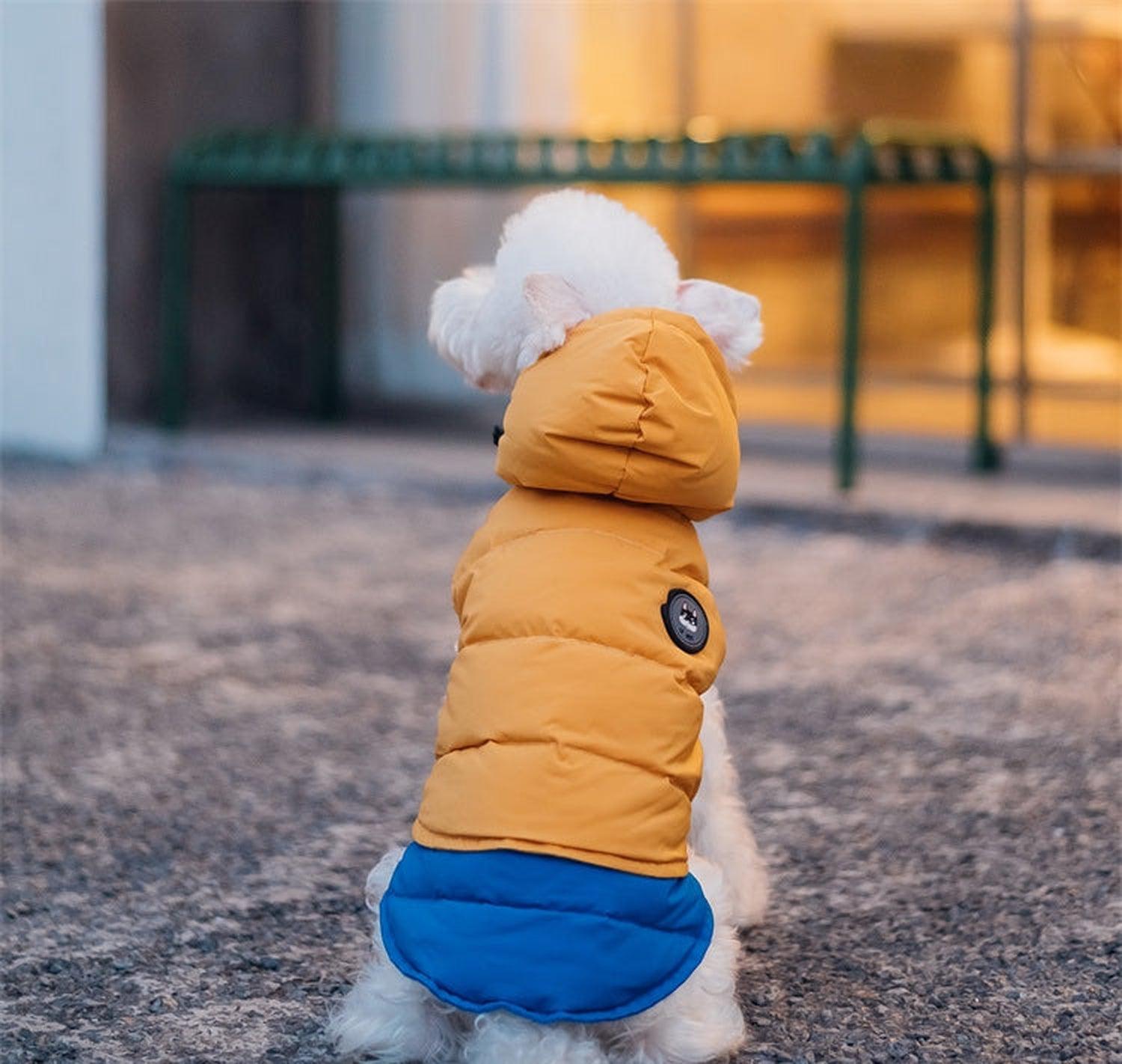 Puffer Dog Jacket Winter Dog Coat Waterproof, Warm Down