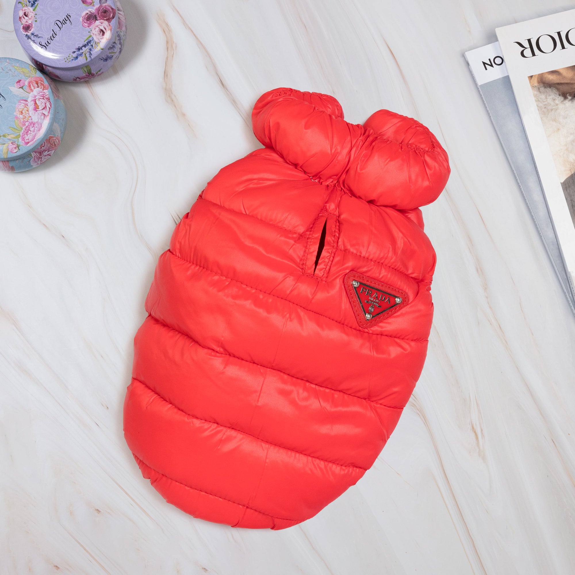 Puffer Dog Jacket The Skyliner Winter Dog Coat Warm Down