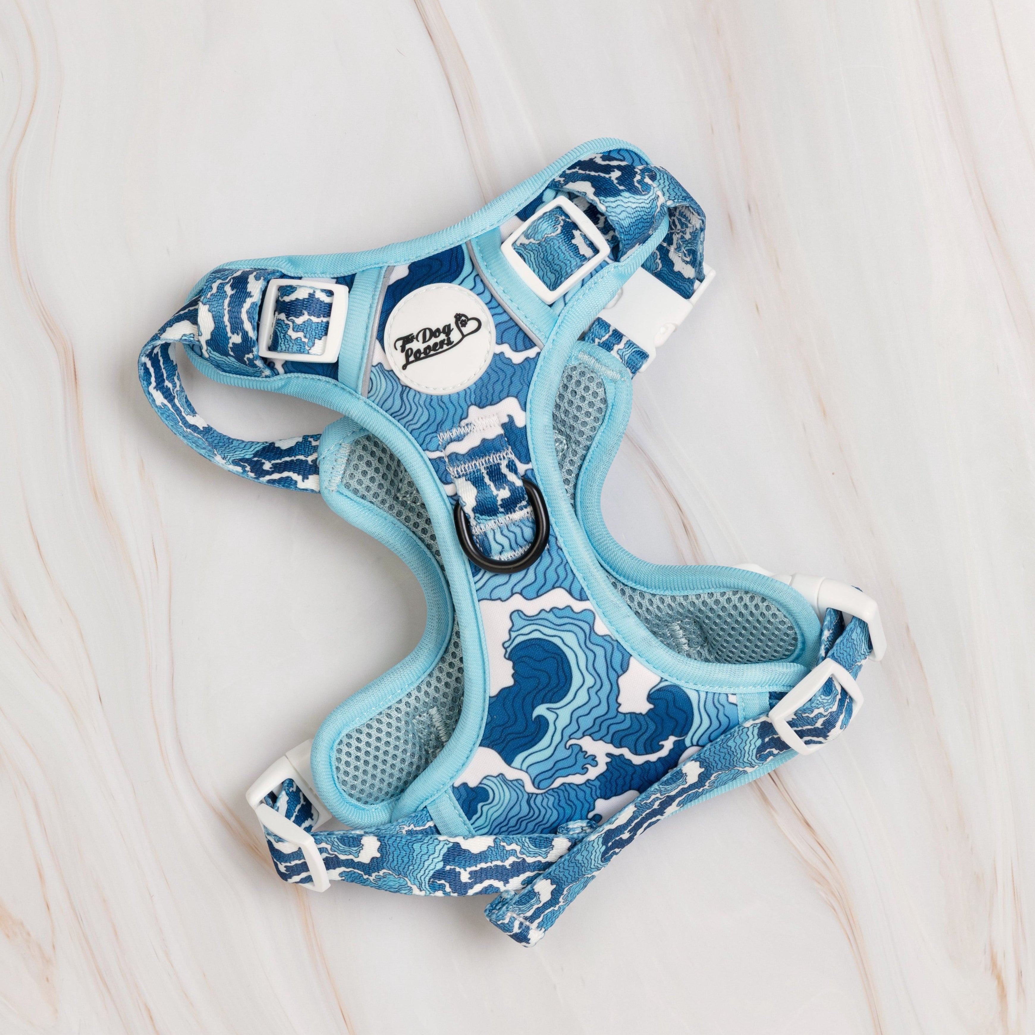 Urban Rover™ Vibrant Step In Dog Harness - Ocean Adventures Limited Edition