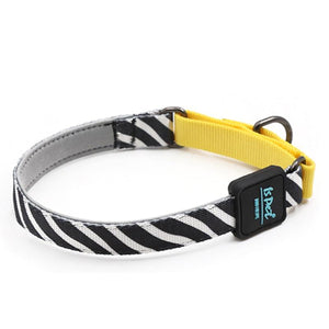 Bond For Love Lightweight Dog Collar - Zebra