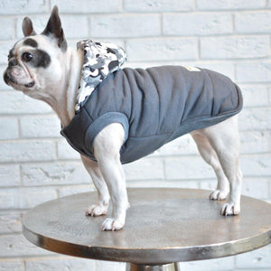 Camo Dog Hoodie Coat