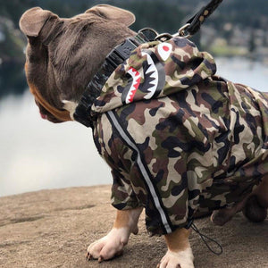 Camouflage Dog Raincoat
