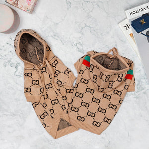 Casual Designer Dog Hoodie Jumper