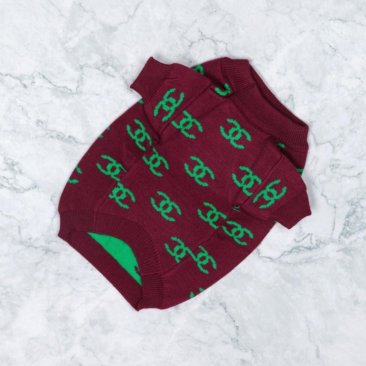 Cherry Dreams Designer Dog Jumper