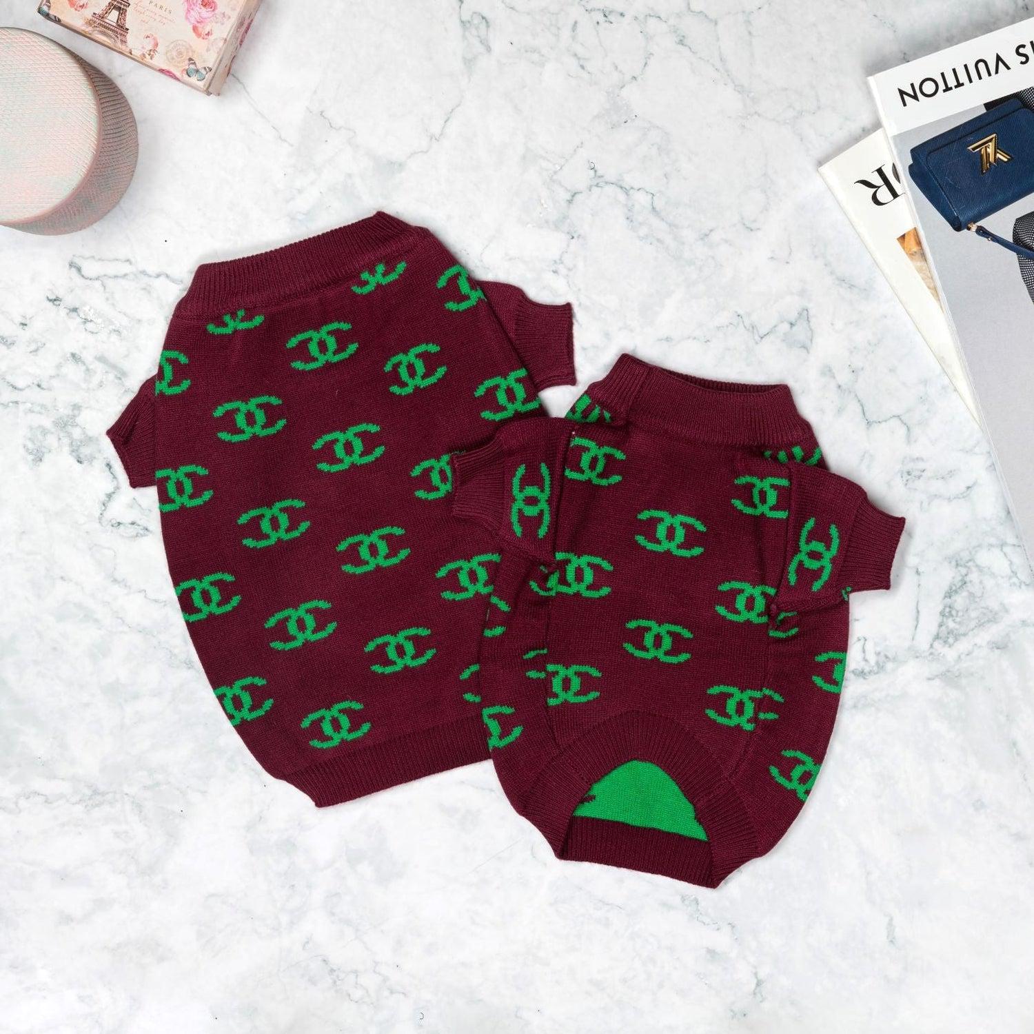 Cherry Dreams Designer Dog Jumper