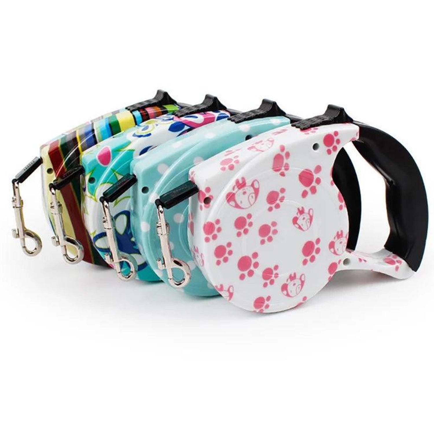 Colorful Automatic Retractable Dog Lead For Dog Lovers