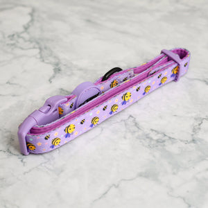 Dog Collar - Don't Worry, Bee Happy