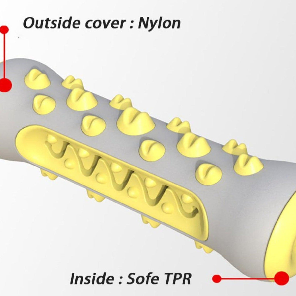 Funny Interactive Toothbrush Dog Chew Toy