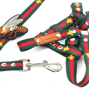 Honey Bunny Dog Harness and Leash Set