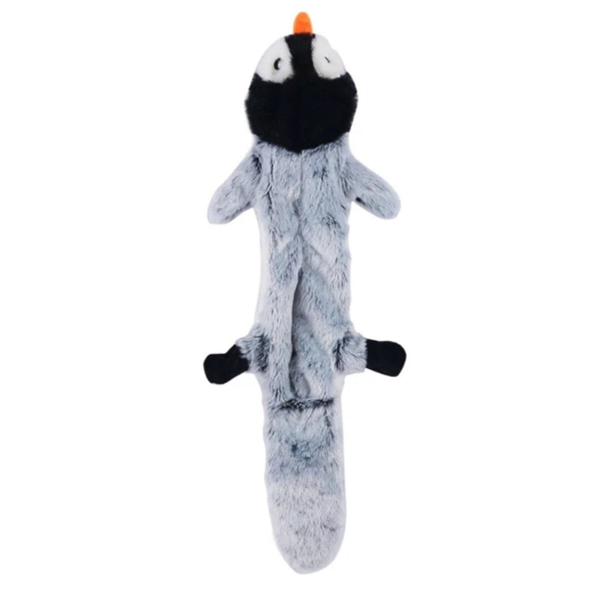 Interactive Squeak Plush Dog Toy - Penguin