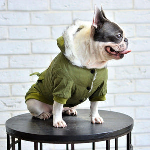 Military Dog Hoodie Jacket