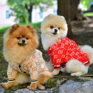 Pawci Designer Dog Sweater Cardigan