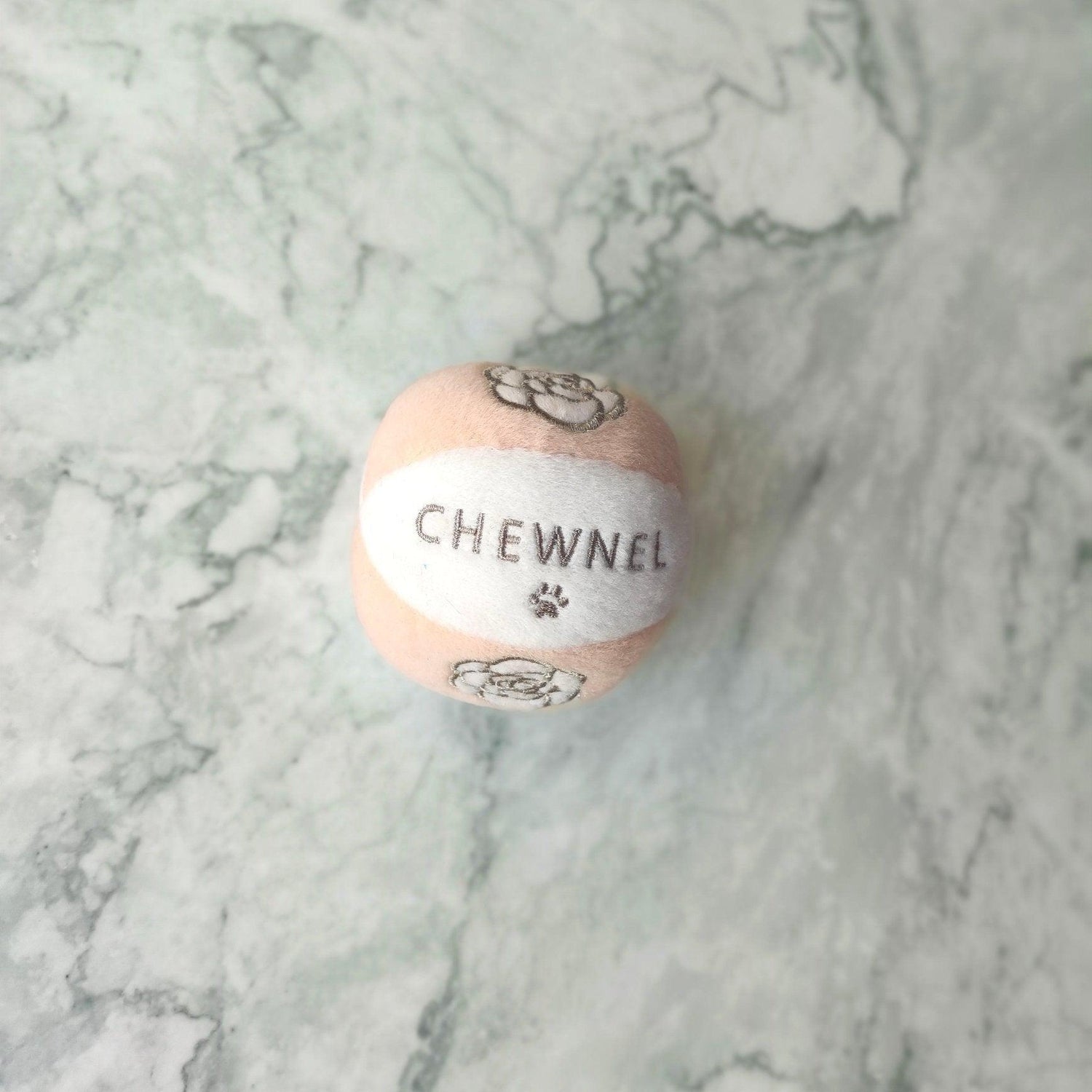 Plush Dog Toy Chewnel Ball