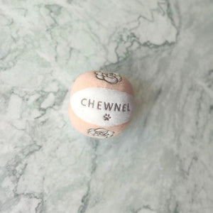 Plush Dog Toy Chewnel Ball