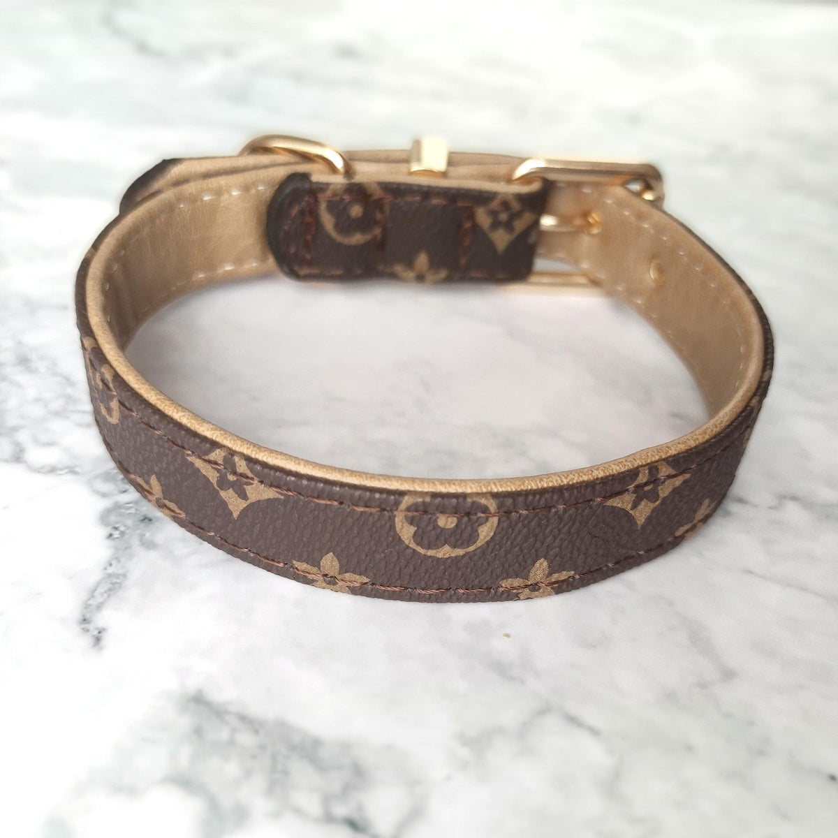 Premium Vintage Leather Dog Collar