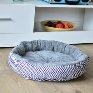 Round Soft Bed For Small Dogs