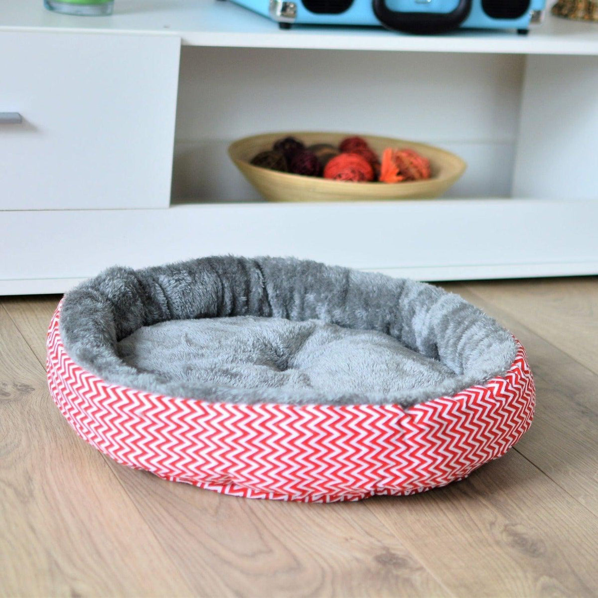 Round Soft Bed For Small Dogs
