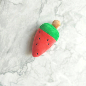 Squeaky Watermelon Plush Dog Toy