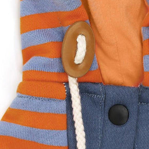 Stripe Dog Hoodie