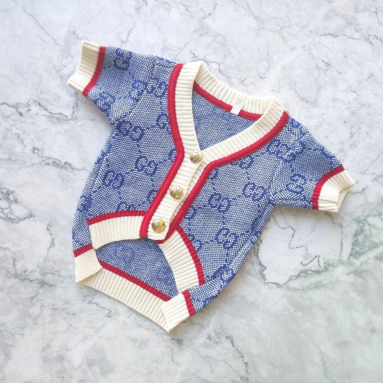 Summer Dreams Designer Dog Sweater Cardigan